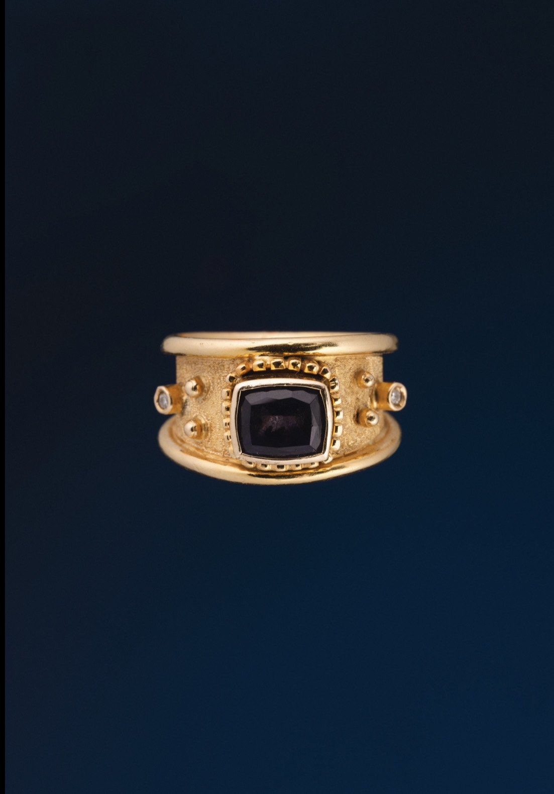 Dark Stone Ring